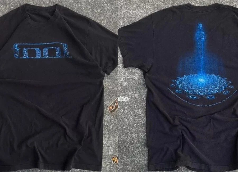 TOOL Rock Band Tour short sleeve black color classic 2 side shirt