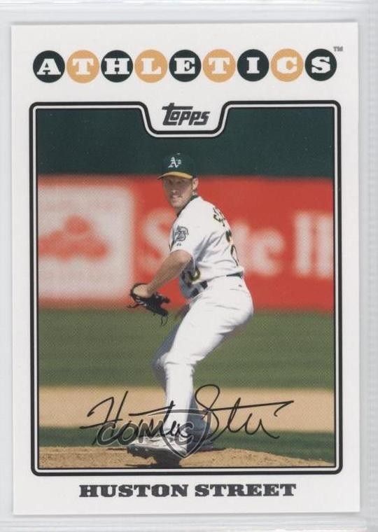 2008 Topps Huston Street #465 0c4Fulfilled by COMC - World’s largest consignment service