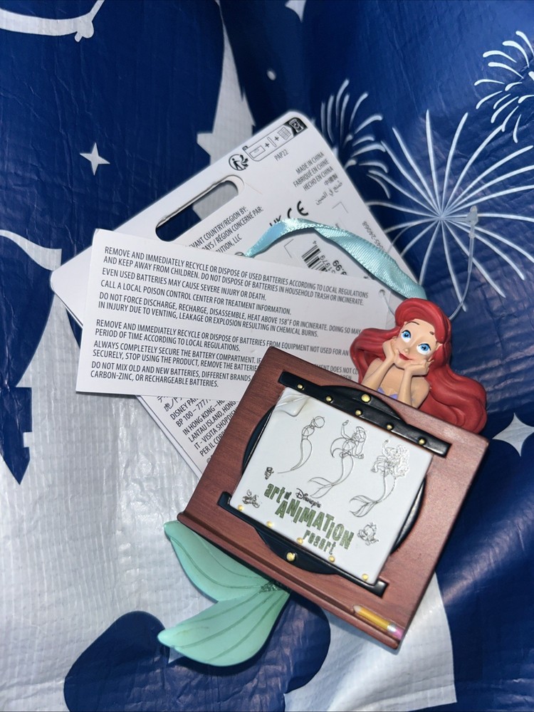 2025 Disney Parks Art Of Animation The Little Mermaid Ariel Christmas Ornament