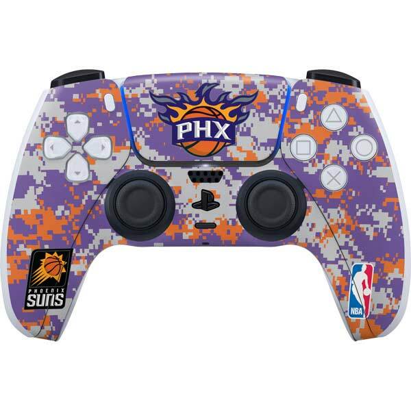 NBA Phoenix Suns PS5 Controller Skin - Phoenix Suns Digi Camo