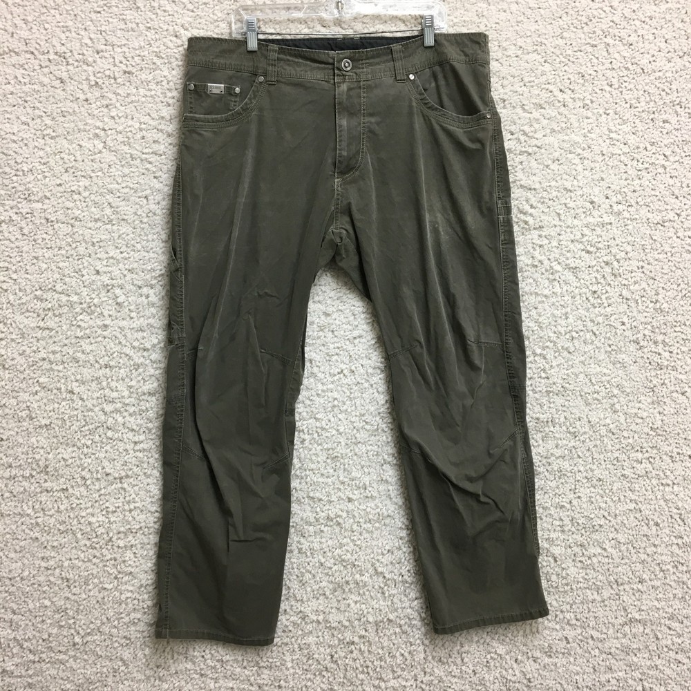 Kuhl Revolvr Vintage Patina Dye Straight Hiking Pants 38x30 Gray