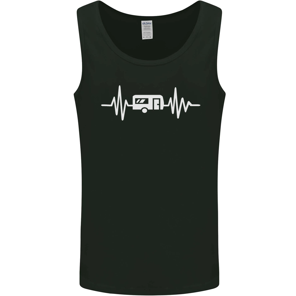 Caravan Pulse Caravan Caravanning Mens Vest Tank Top