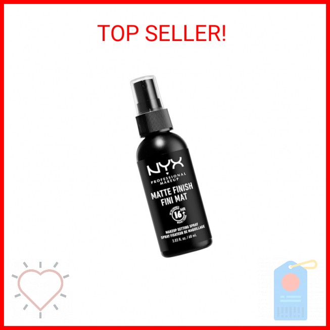 NYX PROFESSIONAL MAKEUP Makeup Setting Spray - Matte Finish, Long-Lasting Face M