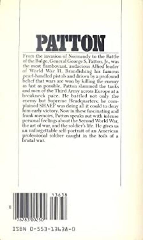 War as I knew it Bantam war book series George S PattonFree US Delivery | ISBN:0553136380