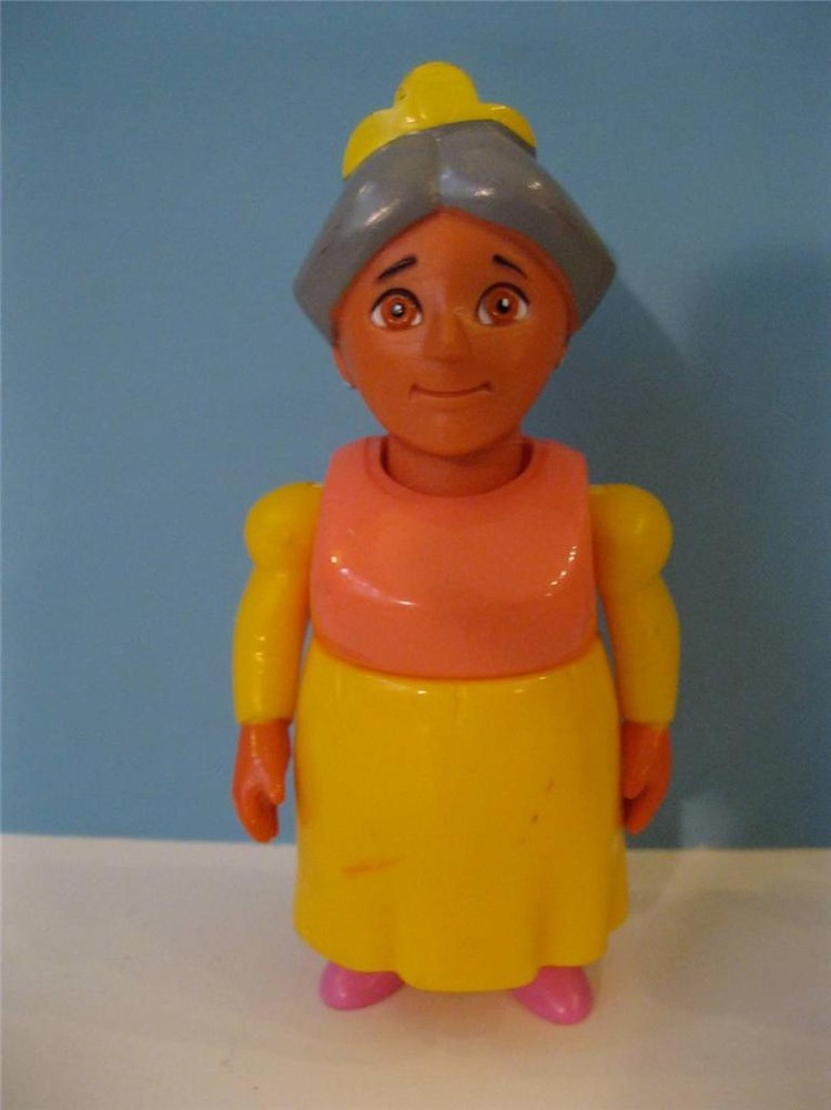 DoRa TaLkiNg DoLLhOuSe Castle Crown/Tiara Doll Grandma Grandmother Abuela Figure-image