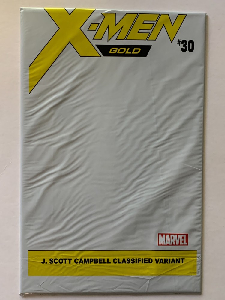 X-Men Gold #30 Nm J. Scott Campbell Classified Variant - Marvel 2018