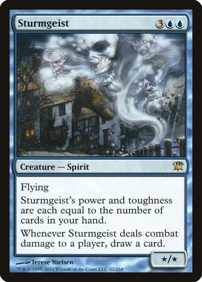 MTG Magic the Gathering Sturmgeist (82/300) Innistrad Spanish LP