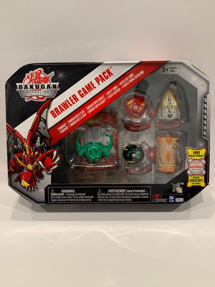 Bakugan 2010 Gundalian Invaders Super Assault Brawler Game Pack Factory Sealed