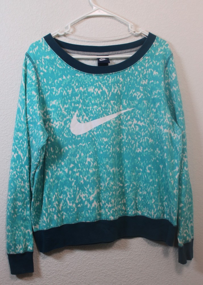 Women's Nike Sportswear Graphic Crew Hoodie Sweatshirt Extra Large