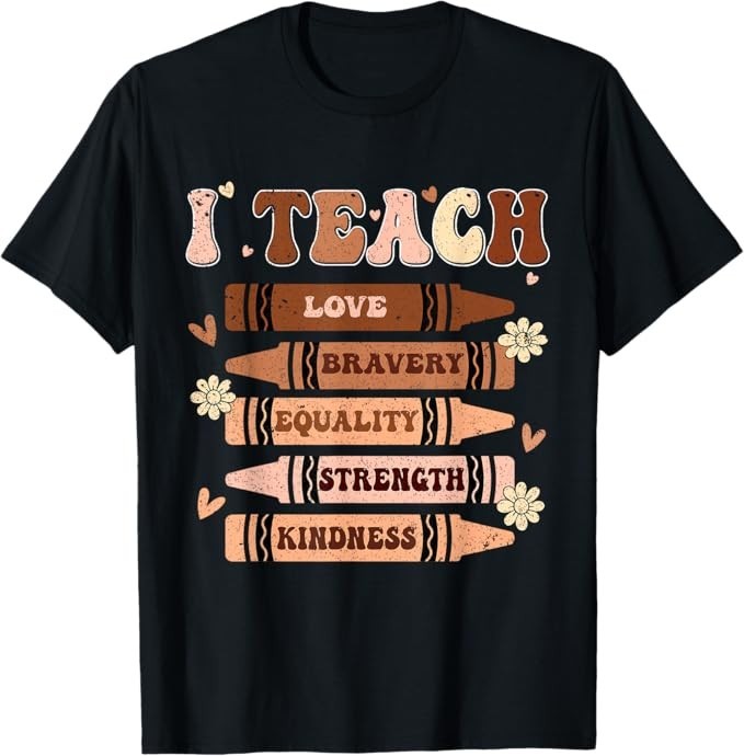 Celebrate Black History Month I Teach Black History Teacher T-Shirt