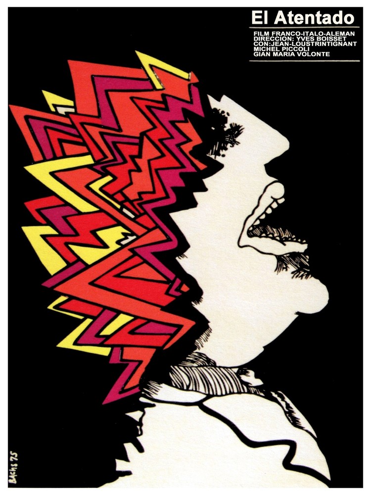 El Atentado, The Attack Movie Decoration Poster.Graphic Art Interior Design 3035