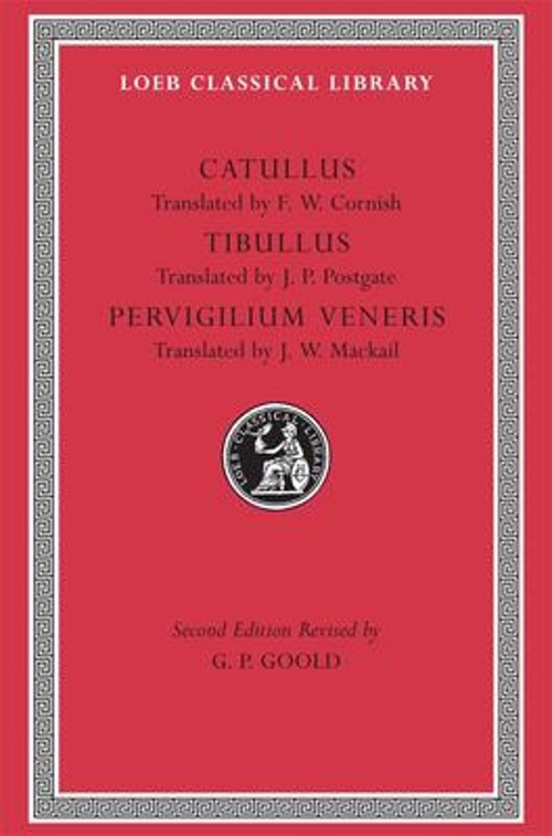 Catullus. Tibullus. Pervigilium Veneris Gaius Valerius, TibullusFree US Delivery | ISBN:0674990072