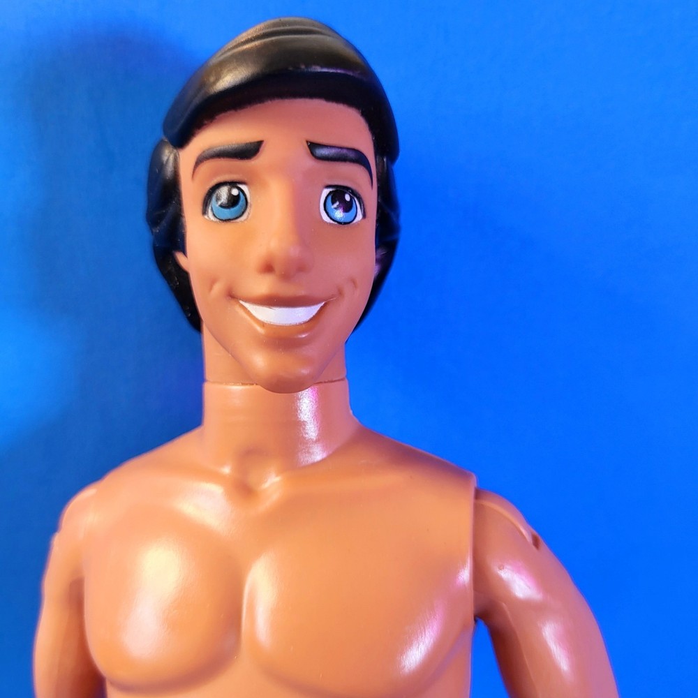 Mattel Prince Eric Doll Nude Little Mermaid Ken Body Disney
