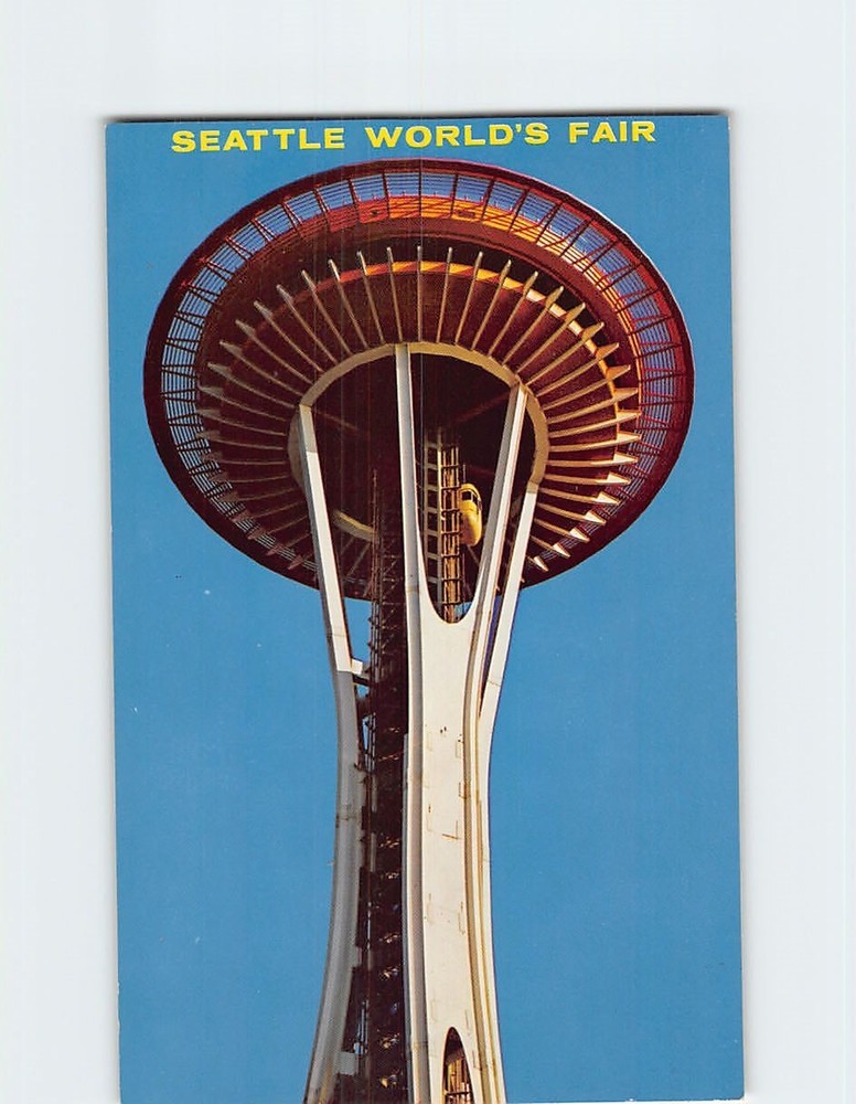Postcard The Eye of the Needle Seattle World's Fair Washington USA
