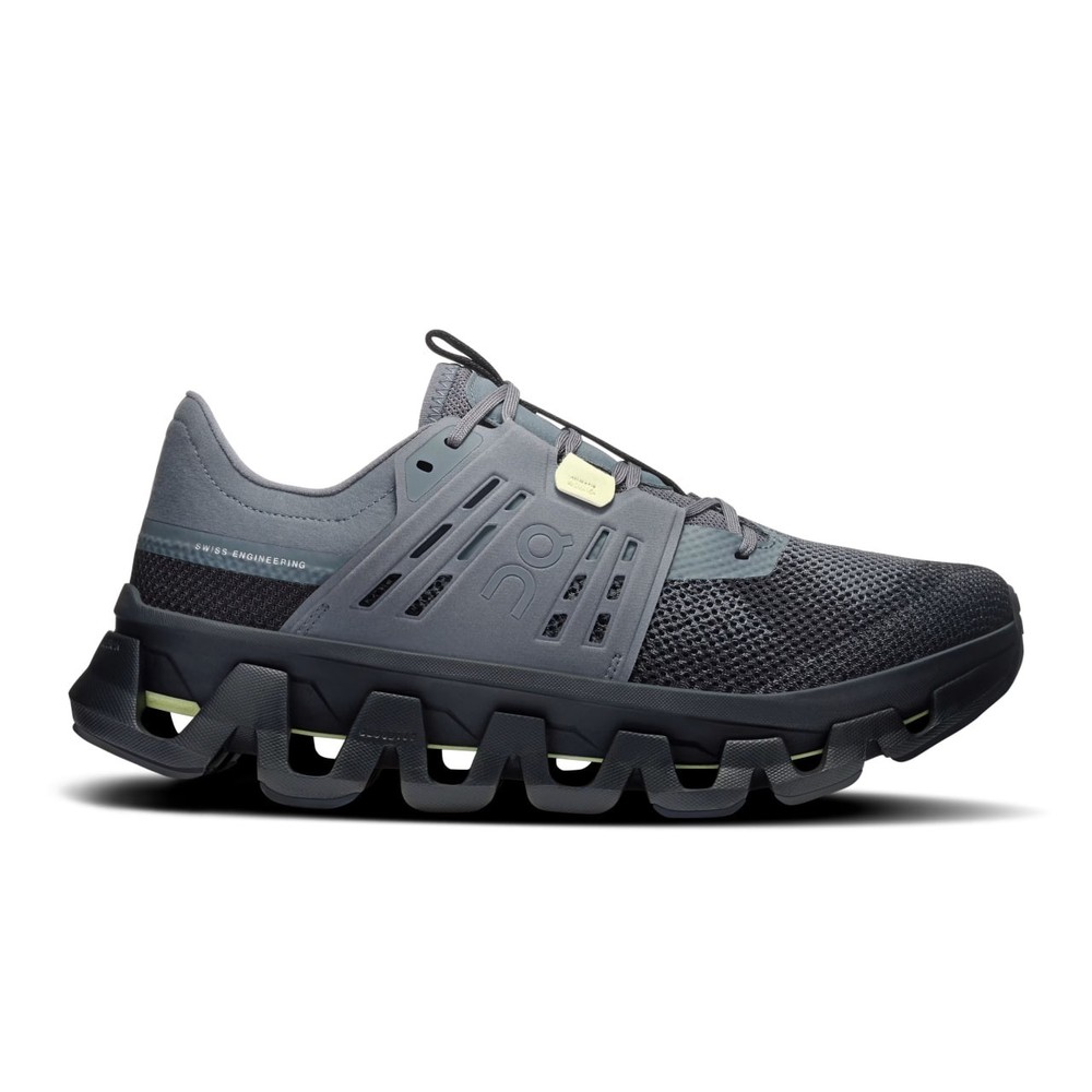 New On Men's Cloudswift Amp Stone Black Running Athletic Sneakers