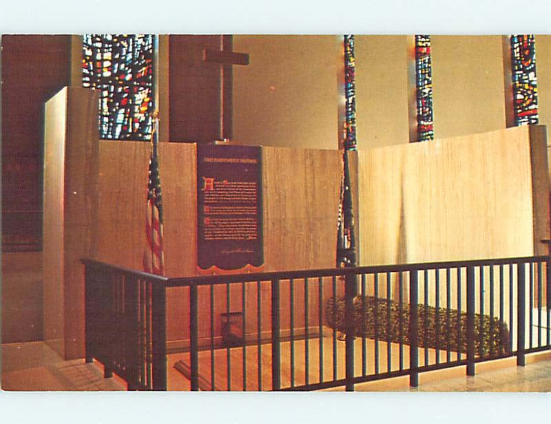 Unused Pre-1980 CHURCH SCENE Abilene Kansas KS p3672