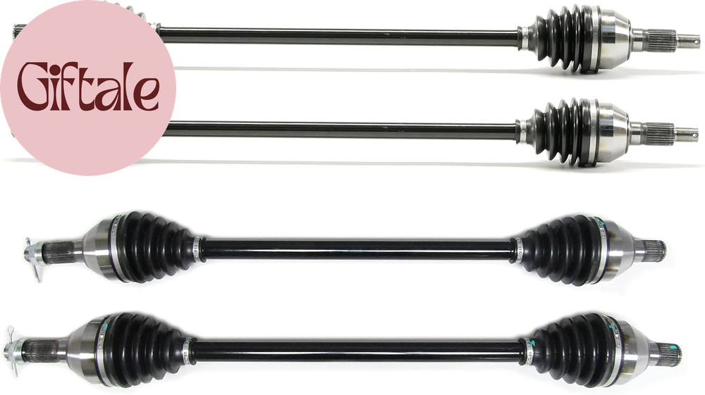 Axle Set for Can-Am Maverick X3 Turbo R RR XRS XMR XRC 72'' 705402048, 705502362