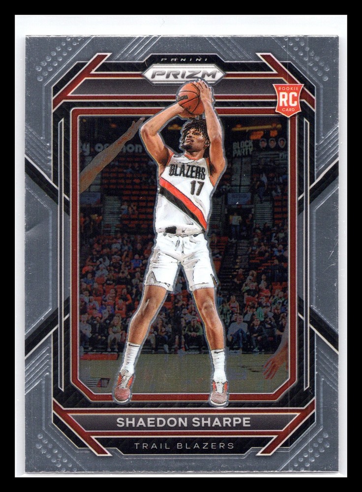 2022-23 Panini Prizm #250 Shaedon Sharpe Rookie Portland Trail Blazers