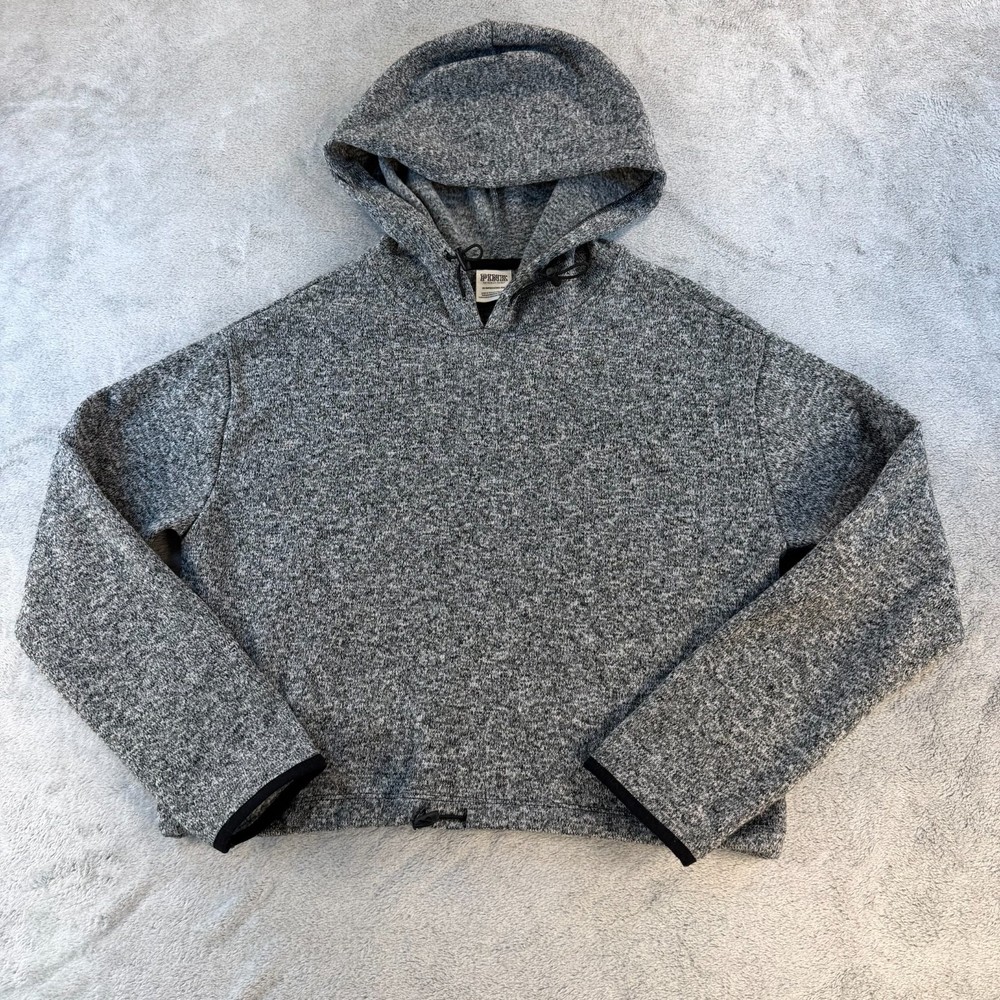 Victoria Secret PINK Hoodie Womens XS Gray Marled Pullover