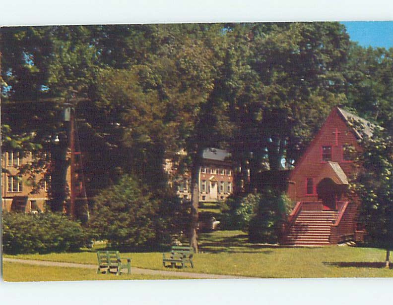 Unused Pre-1980 HOSPITAL SCENE Rockland Maine ME J8855@