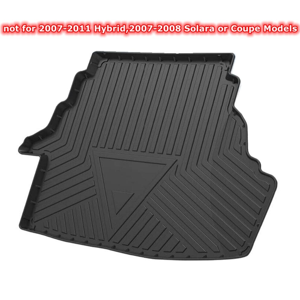 2006-2011 Toyota Camry TPO Waterproof Trunk Liner Floor Mats