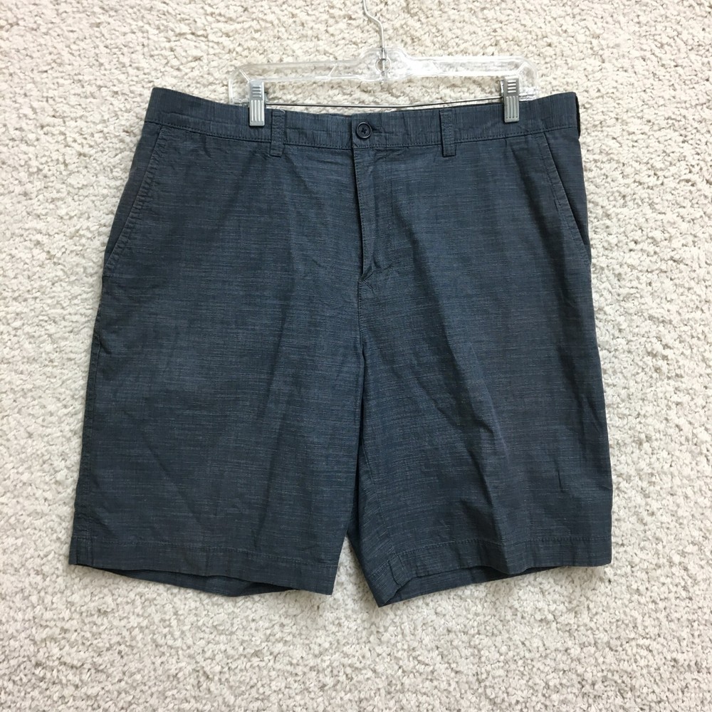 Tommy Hilfiger Shorts 38 Men Blue Classic Fit Chino Flat Front Pockets Modern