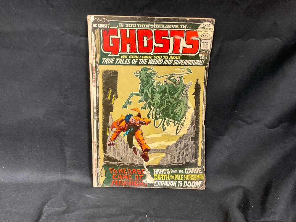 Vintage Ghosts #5 Vintage DC Comics Comic Book May 1972