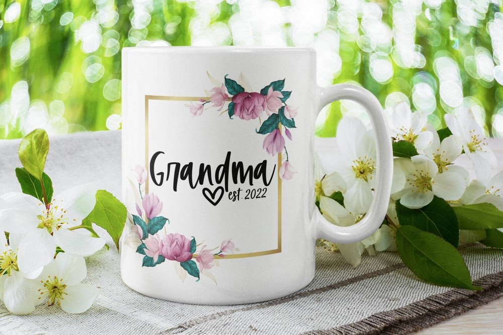 Grandma Est Mug Future Grandma Mug New Grandma Mug Future Grandma Gift New
