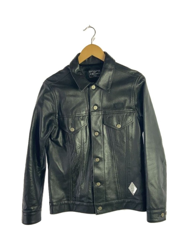 Crimie Black Leather Blouson Jacket for Men - Stylish & Durable C1C5-Jk15 373