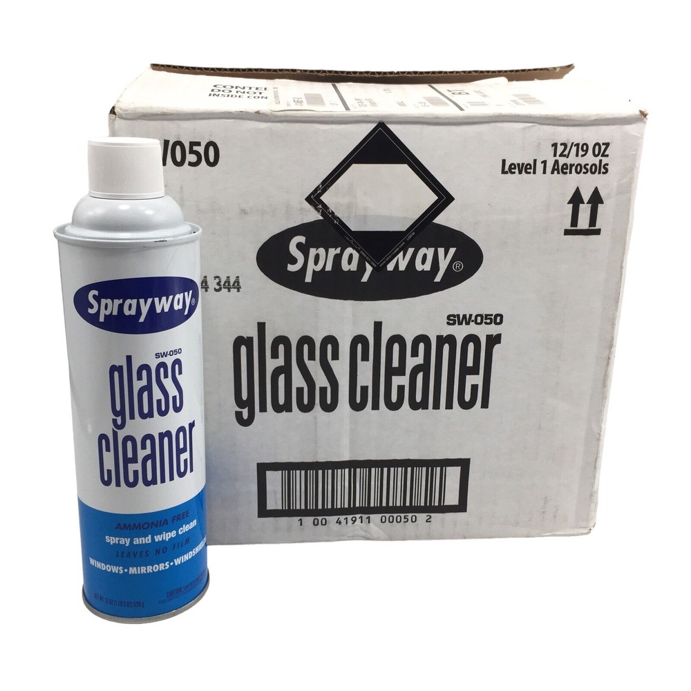 Sprayway SW050-12 Glass Cleaner, 19oz - 12 Pack