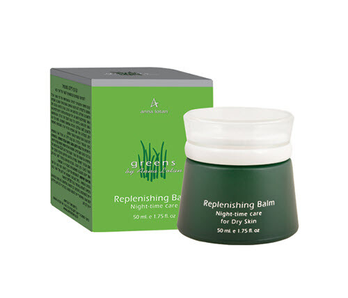 Anna Lotan Greens Replenishing Night Balm 50ml 1.7oz Deep Hydration