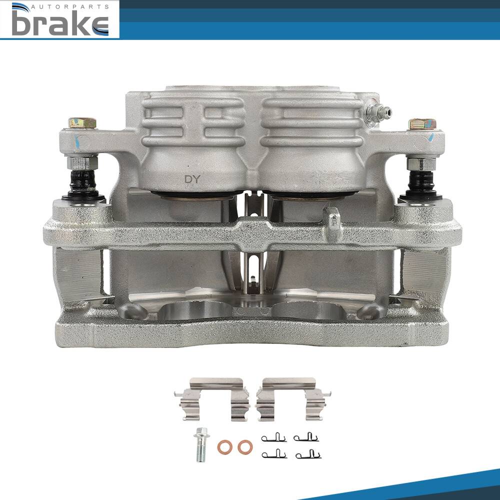 Front Brake Caliper with Bracket for 02-05 GMC Envoy Chevy Trailblazer Passenger Side