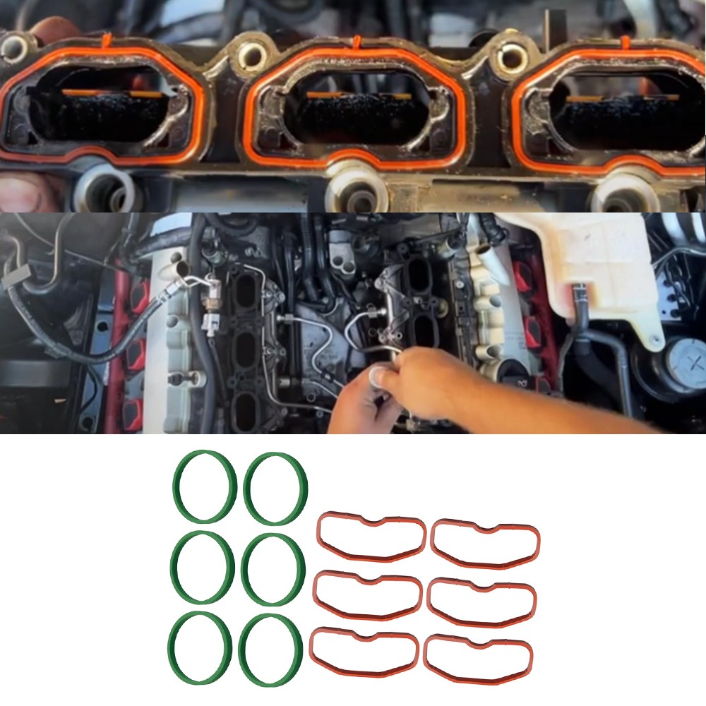 Rubber Intake Manifold Gasket Seal 079129717B Fit For Audi 3.0T S4 2010-2016