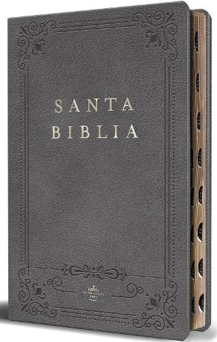Reina Valera Re Biblia RVR 1960 letra grande tamaño manual, Piel gri (Paperback)Another great item from Rarewaves USA | Free delivery!