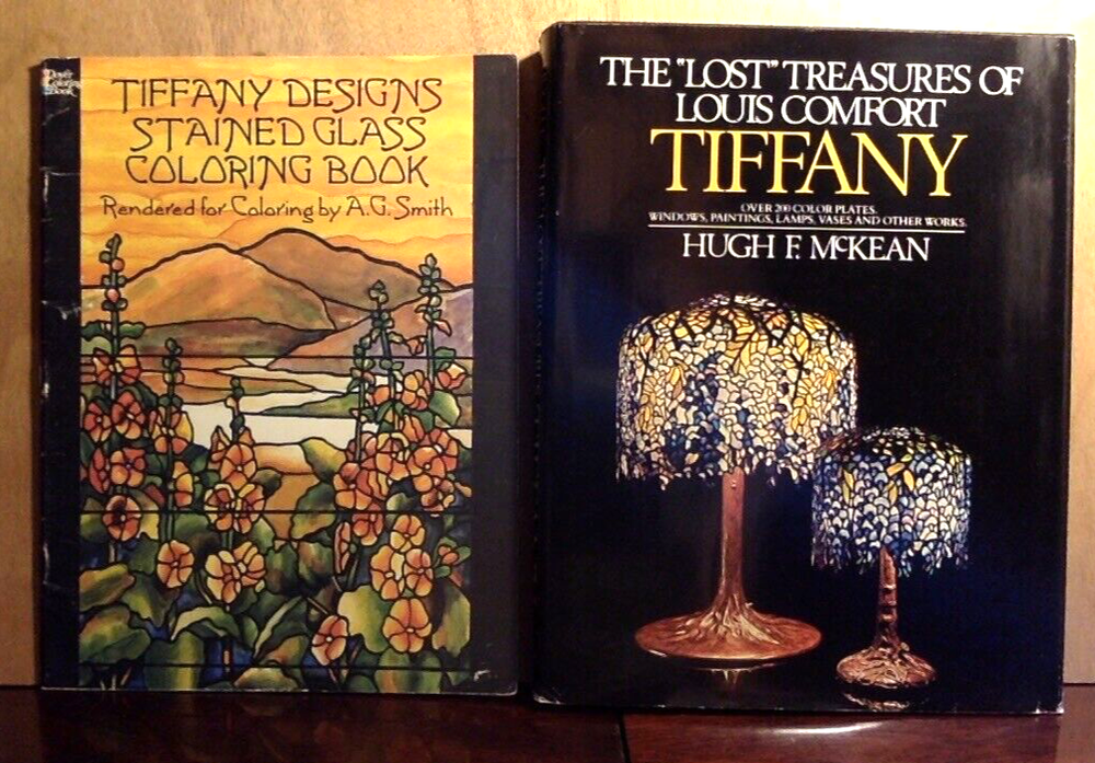 Lost Treasures of Louis Comfort Tiffany by McKean HC DJ Fine Art Book +BONUS