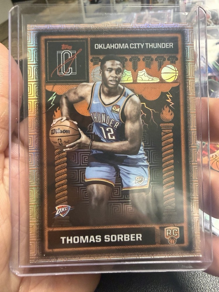 2025-26 Topps Signature Class Thomas Sorber Odyssey - CASE HIT! SSP!