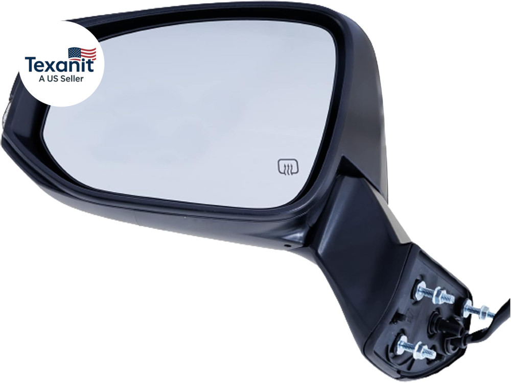 Kool Vue Driver Side Power Heated Mirror for Toyota Highlander 2020-2023 with Si