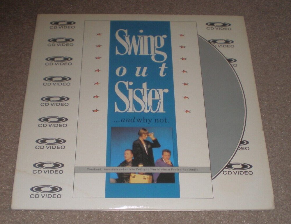 SWING OUT SISTER AND WHY NOT LASERDISC 8