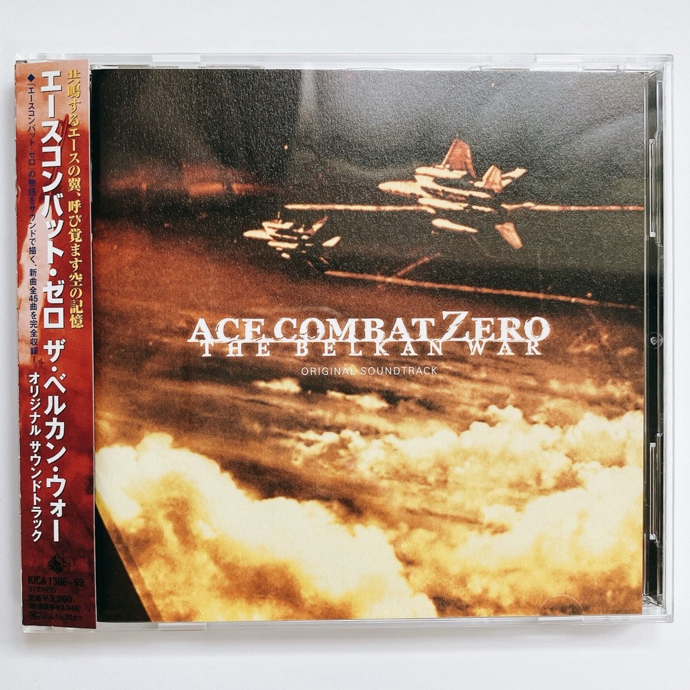 Ace Combat Zero The Belkan War Original Soundtrack CD 2Discs Japan Import w/ Obi-image