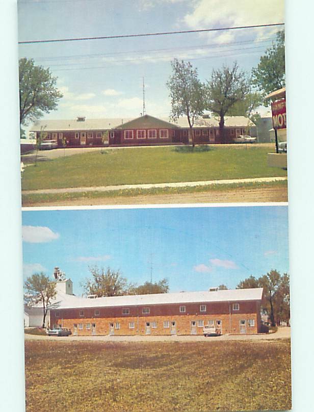 Unused Pre-1980 MOTEL SCENE Hampton Iowa IA  hk0653@