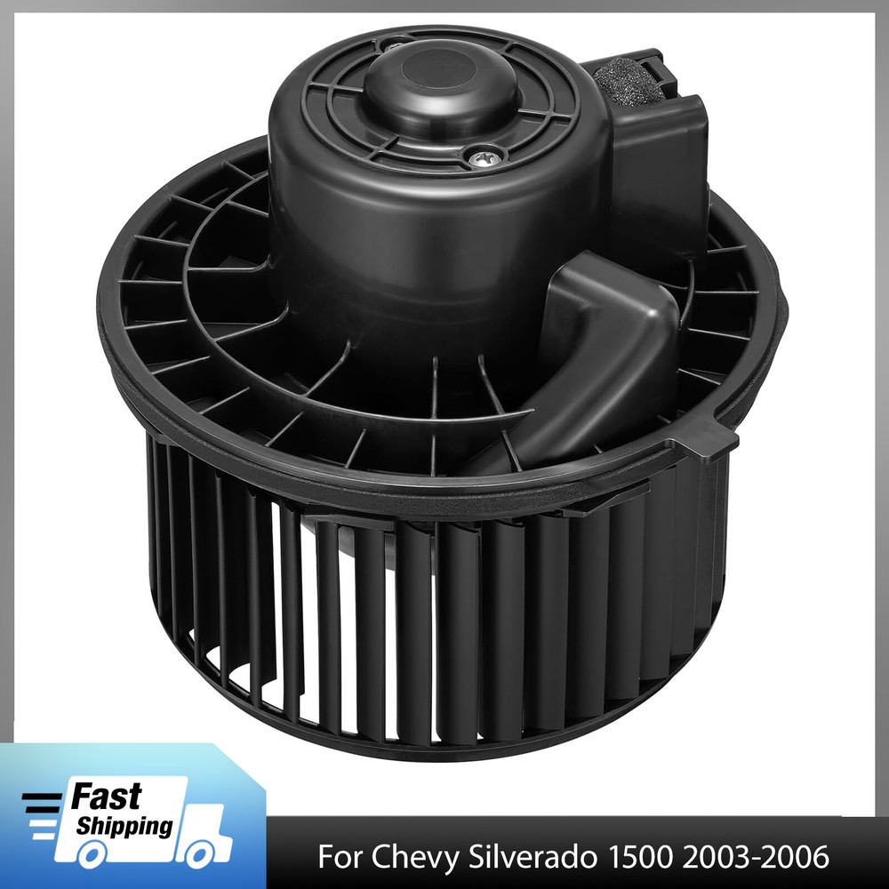 A/C Heater Blower Motor with Fan Cage for Chevy Silverado GMC Sierra 1500 03-06