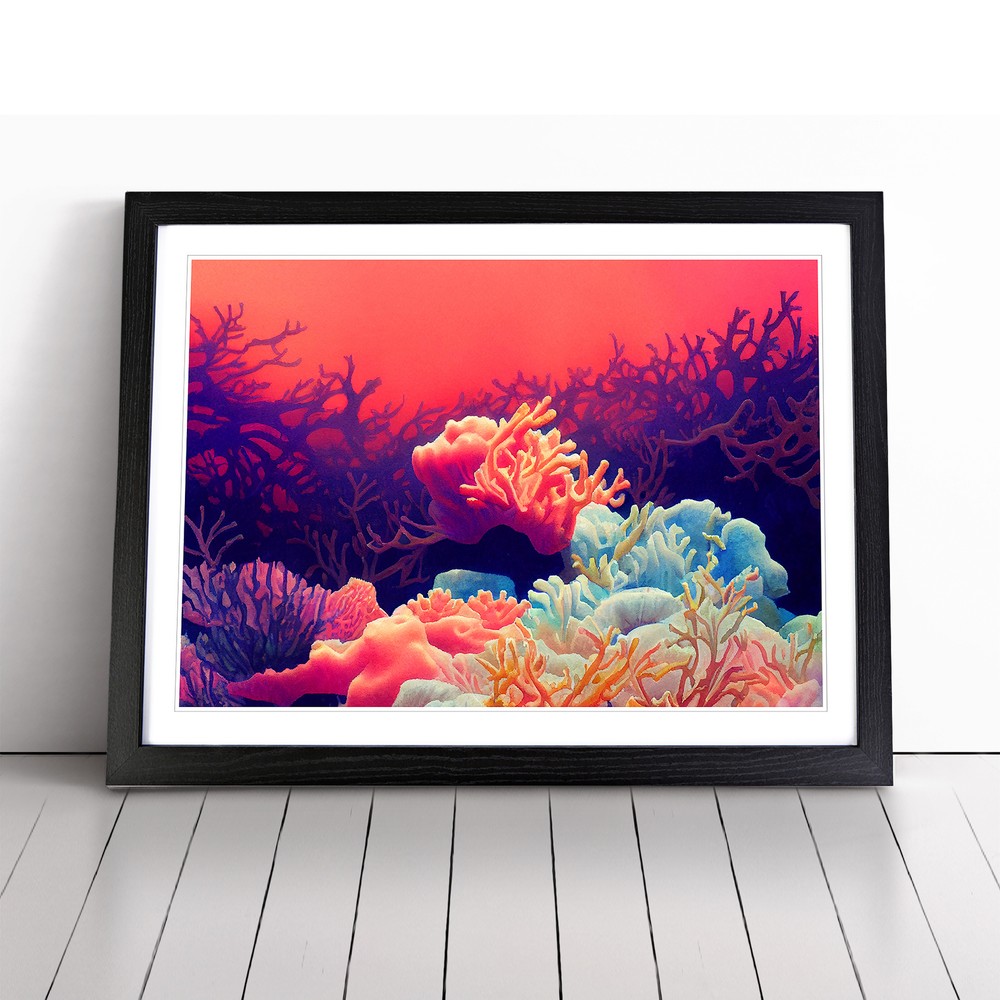 The Coral Reef Vol.5 Wall Art Print Framed Canvas Picture Poster Decor