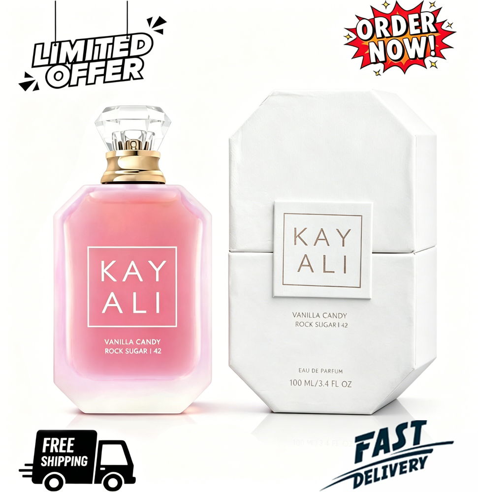 Kayali Vanilla Candy Rock Sugar 42 EDP 100ml For Women’s Spray New In Box