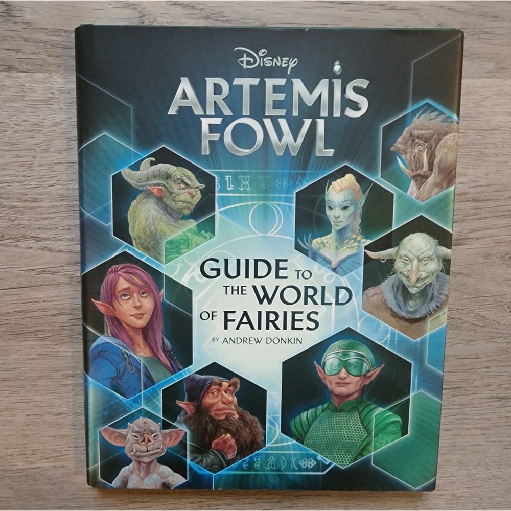 Disney Artemis Fowl Guide to the World of Fairies Hardcover Fiction Book 2019