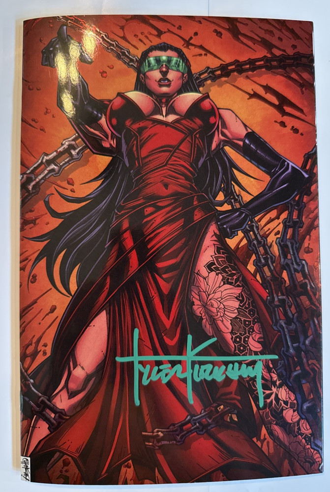 Final Boss #2 - Choko VIRGIN FOIL SIGNED by Tyler Kirkham LTD 500 w/COA • NM/M