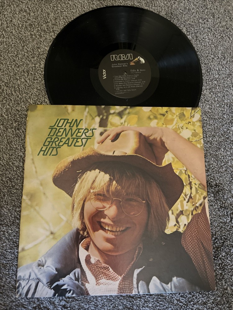 John Denver's Greatest Hits RCA CPL1-0374-STEREO 1973 Vinyl Record Vg++