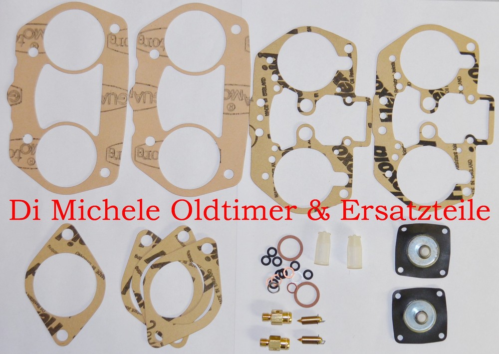 2x48 Idf Weber Carburetor (Bologna) Repair Kit, E.g. Fiat Abarth 131, 132, 0147