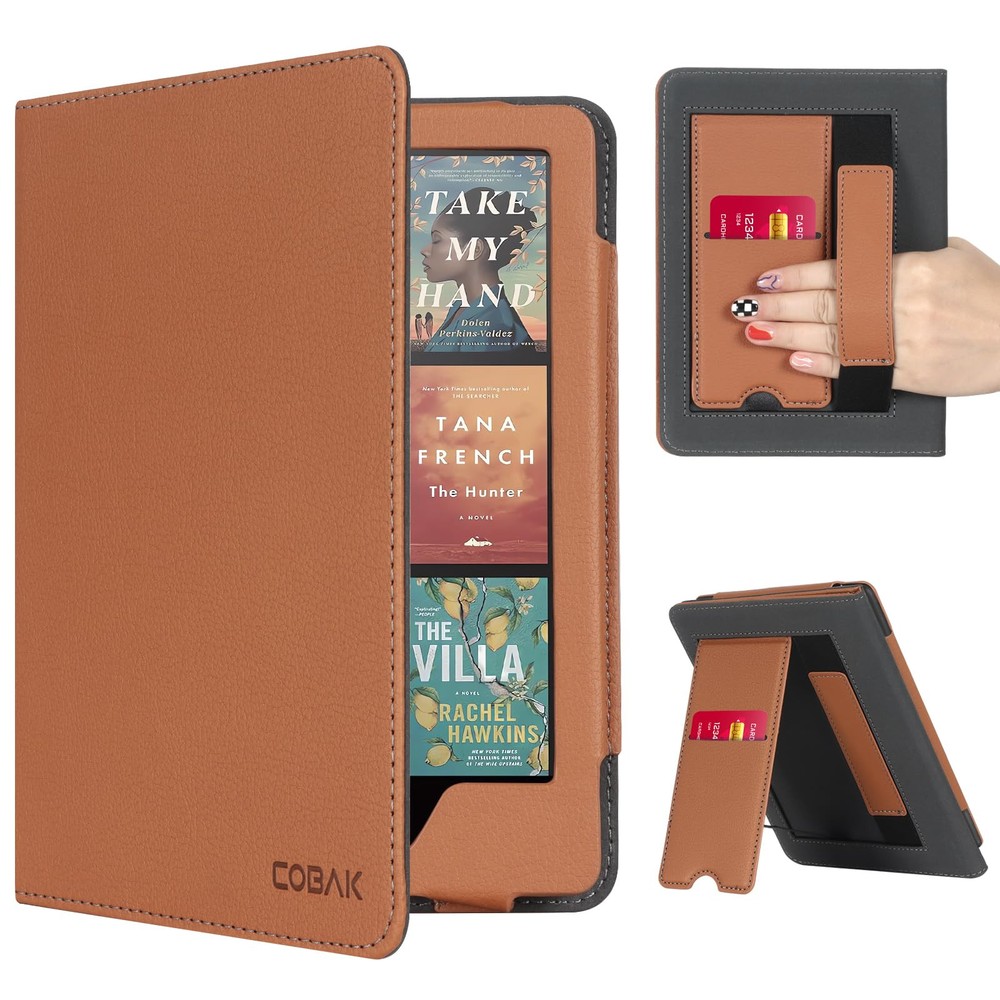 CoBak Case with Stand for Kindle Paperwhite 12th Gen 2024 & Kindle Models 7 Inch