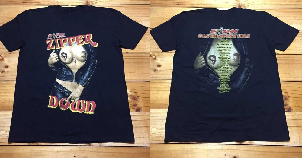 2 Sides 2015 Europe Tour Eagles Of Death Metal Shirt Unisex Black S-5XL