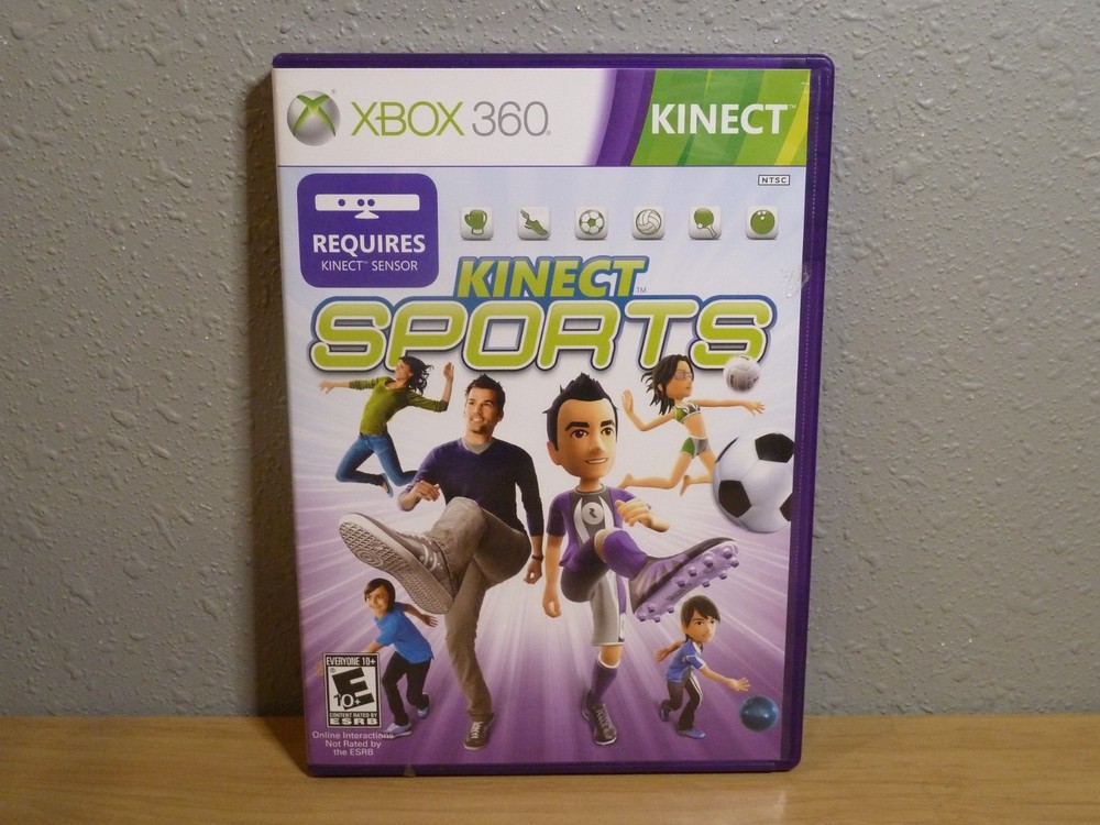 Kinect Sports (Microsoft Xbox 360, 2010) Free Shipping